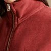 Superdry Zip-up Sweatshirt - Rhubarb Marl