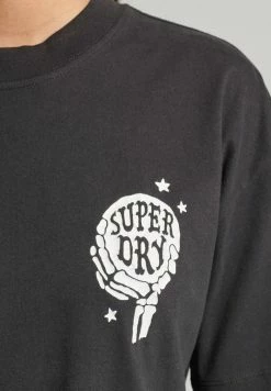 Superdry VINTAGE CELESTIAL - Print T-shirt - Bison Black -Superdry Shop a3a460d3e33b441d86ac37aa39608a06
