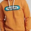 Superdry VINTAGE CORE SEASONAL - Hoodie - Thrift Gold Marl