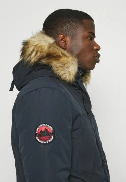 Superdry EVEREST - Parka - Nordic Chrome Navy -Superdry Shop a3ba01ba055646eca644012b94171626