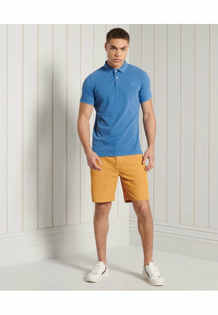 Superdry VINTAGE DESTROYED - Polo Shirt - Heraldic Blue 1 Superdry VINTAGE DESTROYED - Polo Shirt - Heraldic Blue