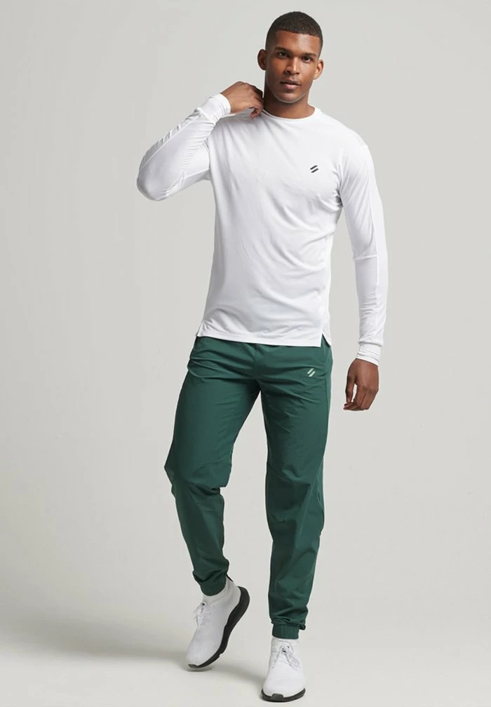 Superdry Tracksuit Bottoms - Eagle Green 2 Superdry Tracksuit Bottoms - Eagle Green - Image 2