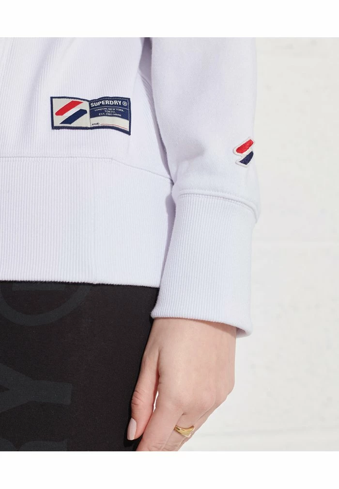 Superdry SPORTSTYLE ESSENTIAL - Sweatshirt - Optic 3 Superdry SPORTSTYLE ESSENTIAL - Sweatshirt - Optic - Image 3