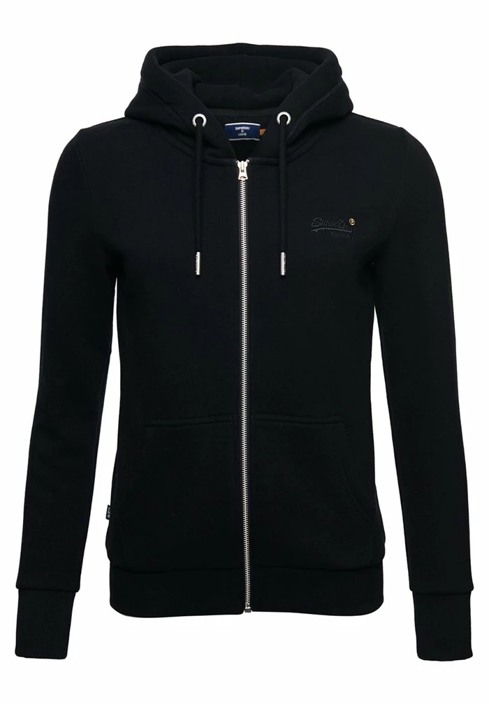 Superdry ORANGE LABEL ZIP HOODIE - Zip-up Sweatshirt - Black 5 Superdry ORANGE LABEL ZIP HOODIE - Zip-up Sweatshirt - Black - Image 5