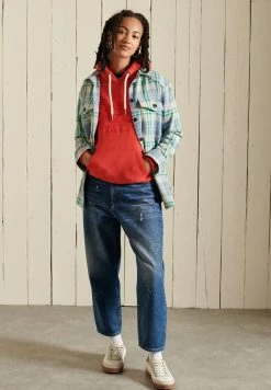 Superdry Hoodie - Aurora Red