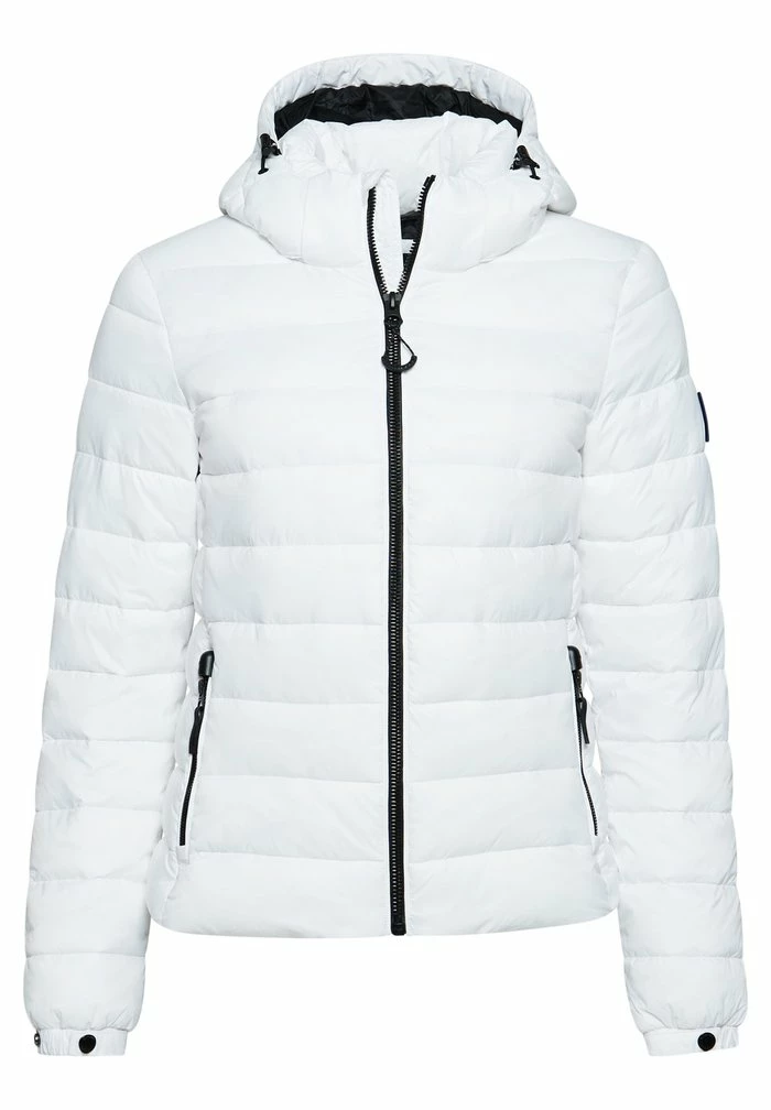Superdry CLASSIC FUJI PUFFER - Winter Jacket - White 5 Superdry CLASSIC FUJI PUFFER - Winter Jacket - White - Image 5