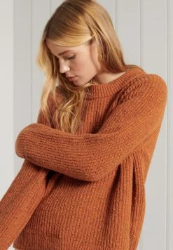 Superdry FREYA TWEED - Jumper - Rust Tweed -Superdry Shop a5025ab3f7e14f3c87d93c5d2576bbdf