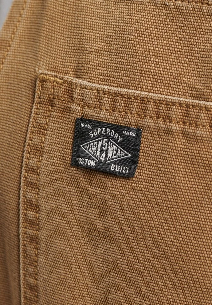 Superdry CARPENTER - Dungarees - Sandstone 3 Superdry CARPENTER - Dungarees - Sandstone - Image 3