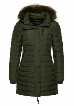 Superdry Winter Coat - Dark Moss -Superdry Shop a5839e5a4e2248dfaa4afa66643d2291