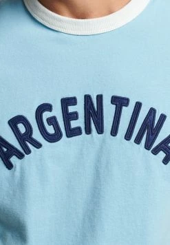 Superdry RINGER SLEEVE FOOTBALL ARGENTINA - Print T-shirt - Air Blue -Superdry Shop a58e65c2b3454097b72d89a0ba51e7c9