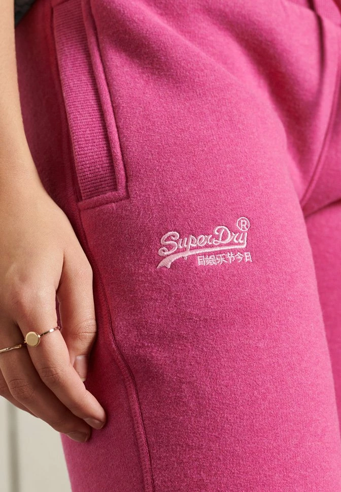 Superdry Tracksuit Bottoms - Magenta Marl 3 Superdry Tracksuit Bottoms - Magenta Marl - Image 3