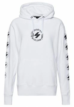 Superdry CODE GLOBE LOGO LOOSE - Hoodie - Optic -Superdry Shop a66b22dfe72243688405d9dee32252f0