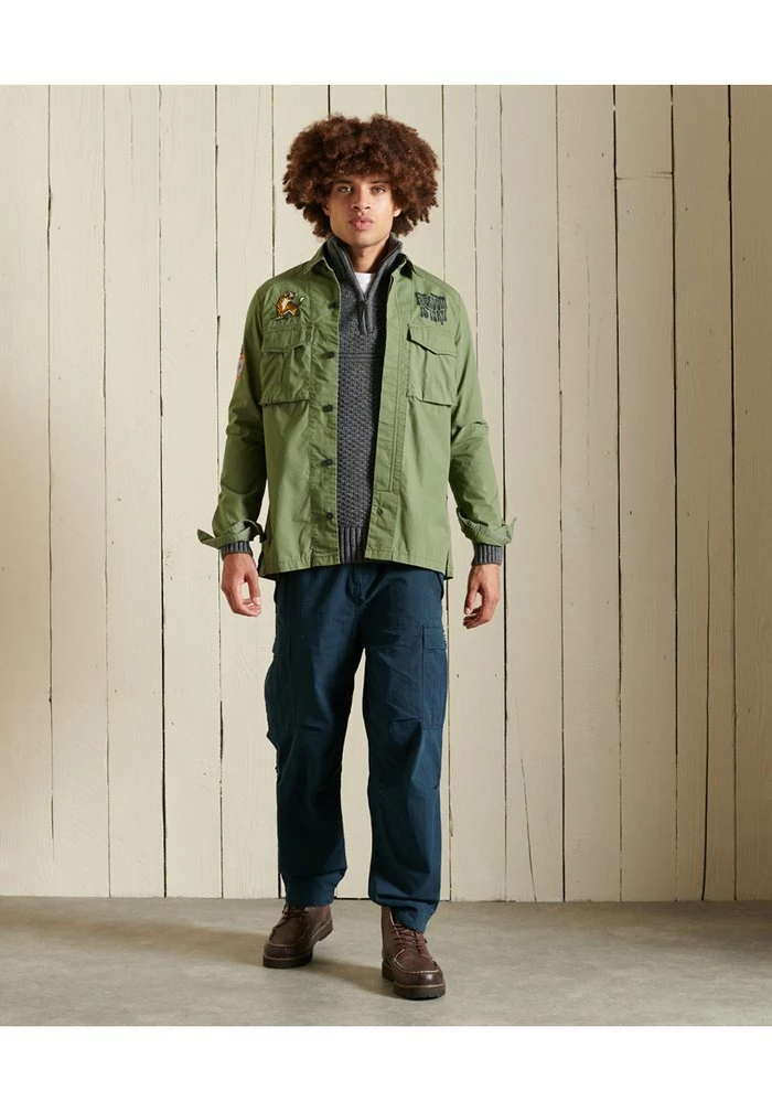 Superdry Jumper - Zinc Marl 1 Superdry Jumper - Zinc Marl