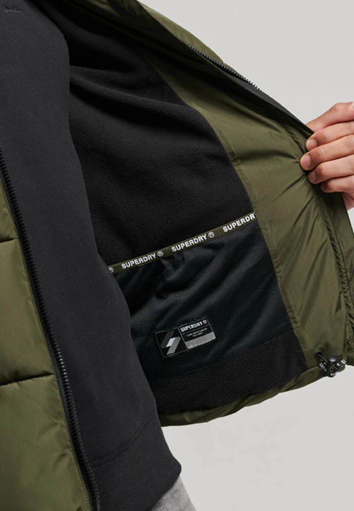 Superdry Winter Jacket - Dark Moss 5 Superdry Winter Jacket - Dark Moss - Image 5