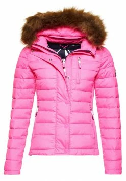 Superdry MIT DOPPELREISSVERSCHLUSS - Winter Jacket - Pink -Superdry Shop a6d497db8b4f45f896b2265f810609ea