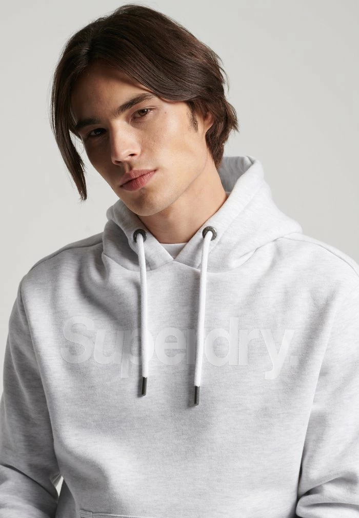 Superdry Hoodie - Ice Marl 3 Superdry Hoodie - Ice Marl - Image 3