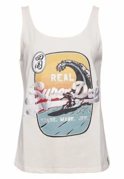 Superdry VINTAGE - Top - Cream Quartz -Superdry Shop a7417940248e4191af12b5502c7a0a78