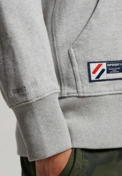Superdry CODE ESSENTIAL - Zip-up Sweatshirt - Grey Marl -Superdry Shop a763123cc82349888faa6b1542a5ff7a