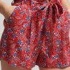 Superdry VINTAGE PAPER PRINTED - Shorts - Paisley Red Aop