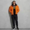 Superdry LUXE ALPINE - Down Jacket - Rustic Orange