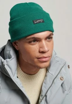 Superdry ESSENTIAL LOGO - Beanie - Vienna Green