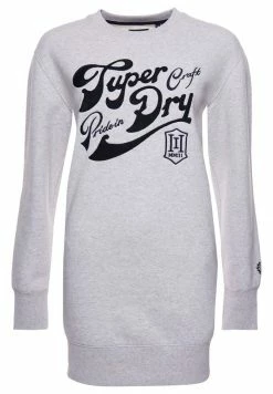 Superdry Day Dress - Glacier Grey Marl -Superdry Shop a88c4c42e15143ab9ee5a927b7fc2ead