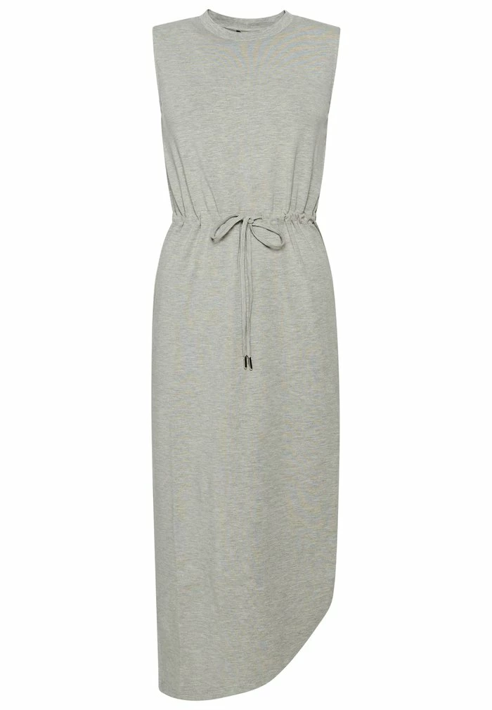 Superdry Jersey Dress - Light Grey Marl 5 Superdry Jersey Dress - Light Grey Marl - Image 5