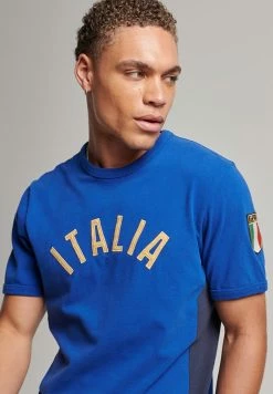 Superdry RINGSPUN FOOTBALL ITALY - Print T-shirt - Regal Blue 8 Superdry RINGSPUN FOOTBALL ITALY - Print T-shirt - Regal Blue -Superdry Shop a8b5fada1f45404fb996fc582500c5d9