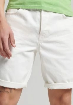 Superdry Denim Shorts - Rockwood Vintage White