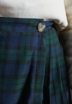 Superdry Pleated Skirt - Navy Check -Superdry Shop a9316c5fadec46af8ea3fcd51a3302f9