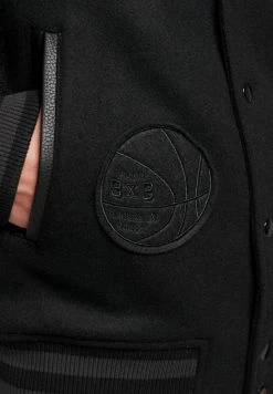 Superdry COLLEGE VARSITY PATCH - Bomber Jacket - Jet Black 10 Superdry COLLEGE VARSITY PATCH - Bomber Jacket - Jet Black -Superdry Shop a9370ef1089944e2b21ad828a970e227