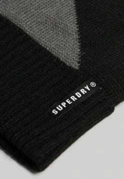 Superdry SNOW CUFF - Beanie - Black -Superdry Shop a958e9a938e2484792be4ee71df5bddd