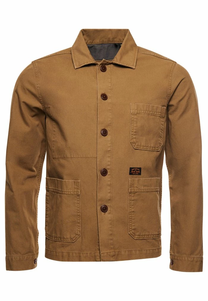 Superdry Summer Jacket - Tracked Olive 1 Superdry Summer Jacket - Tracked Olive