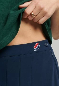 Superdry ESSENTIAL TENNIS - A-line Skirt - Deep Navy