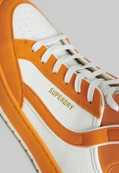 Superdry VINTAGE VEGAN - High-top Trainers - White Track Gold -Superdry Shop a9a6f661297842a78bcf0cd9b52352af