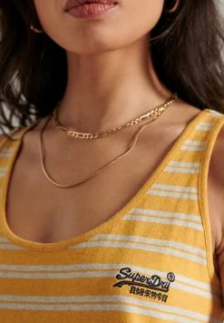 Superdry Top - Ochre Marl/off White Marl -Superdry Shop a9d3647fbde247d8bfa306c2f0457276