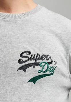 Superdry VINTAGE LOGO INTEREST - Long Sleeved Top - Athletic Grey Marl 8 Superdry VINTAGE LOGO INTEREST - Long Sleeved Top - Athletic Grey Marl -Superdry Shop a9f65aaa07304d2ebf13e3bd879dc158