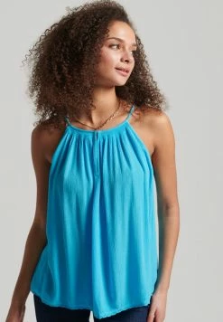 Superdry BEACH CAMI - Top - Beach Blue
