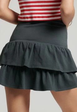 Superdry VINTAGE - A-line Skirt - Washed Worn Black 6 Superdry VINTAGE - A-line Skirt - Washed Worn Black -Superdry Shop aa60aae6ca1c4328b25c99e99bfc5bab