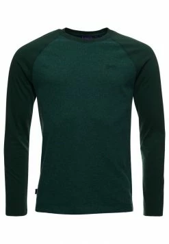 Superdry VINTAGE BASEBALL - Long Sleeved Top - Heritage Pine Green/solid Green 7 Superdry VINTAGE BASEBALL - Long Sleeved Top - Heritage Pine Green/solid Green -Superdry Shop aa959523c75747179d5f690a2d3955fd