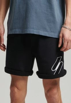 Superdry CODE CLASSIC - Shorts - Black