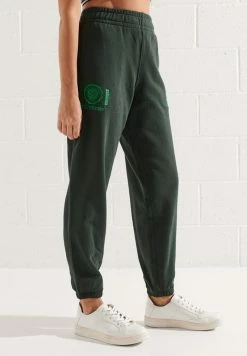 Superdry Tracksuit Bottoms - Academy Dark Green