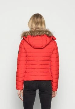 Superdry CLASSIC FUJI JACKET - Winter Jacket - High Risk Red -Superdry Shop aaff7df8b8794334bda18a96f282b822