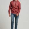 Superdry Hoodie - Burnt Russet