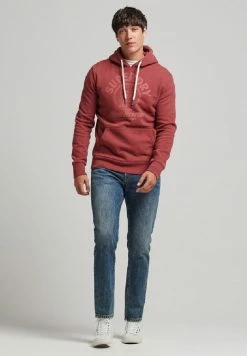 Superdry Hoodie - Burnt Russet