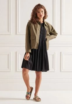 Superdry TEXTURED - Day Dress - Black