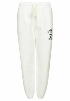 Superdry VINTAGE COLLEGIATE - Tracksuit Bottoms - Ecru -Superdry Shop ab62ce90416a496dbf2cc74fe6ad6cd2