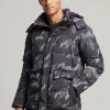 Superdry BOXY PUFFER - Winter Coat - Brush Camo Dark