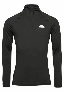 Superdry SPORT HALF ZIP - Long Sleeved Top - Black -Superdry Shop ab6da3ec047e4374a3281a4542156858