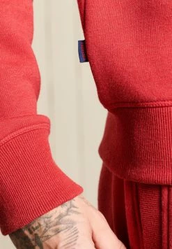 Superdry Sweatshirt - Rich Red Marl -Superdry Shop aba5275bff644c37ab1dc7807ece8da0